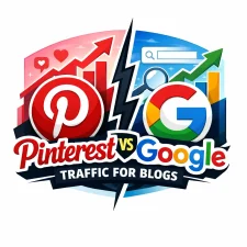 Pinterest vs Google Traffic for Blogs