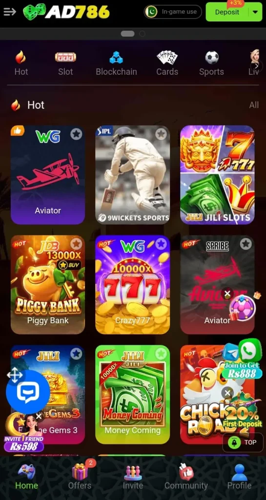 ad786-game-homepage